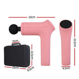 NNEDSZ LCD Massage Gun Electric Massager Muscle Tissue 6 Heads Percussion Therapy AU