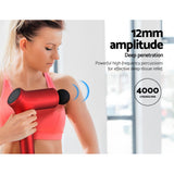 NNEDSZ Massage Gun Electric LCD Massager Muscle Tissue 6 Heads Percussion Therapy AU