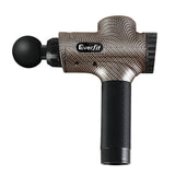 NNEDSZ  Massage Gun 6 Heads Massager Electric LCD Vibration Relief Percussion