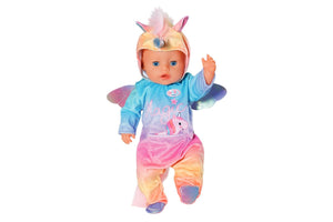 NNEKG Baby Born Unicorn Onesie 43cm