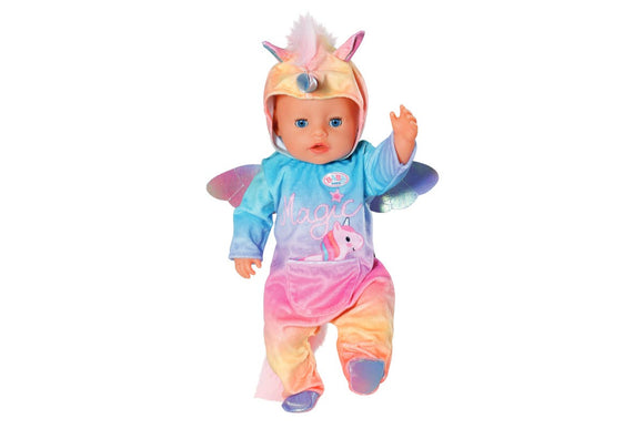 NNEKG Baby Born Unicorn Onesie 43cm
