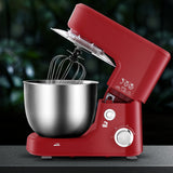 NNEDSZ Electric Stand Mixer 1200W Kitche Beater Cake Aid Whisk Bowl Hook Red