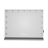 NNEDSZ Embellir Bluetooth Makeup Mirror with Light Hollywood LED Vanity Dimmable 58X46