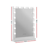 NNEDSZ Hollywood Makeup Mirror With Light 15 LED Bulbs Vanity Lighted Stand