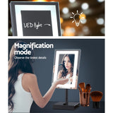 NNEDSZ Makeup Mirror With Light Standing Dressing Mirror LED Strip