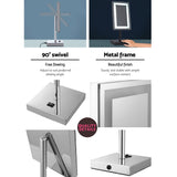 NNEDSZ Makeup Mirror With Light Standing Dressing Mirror LED Strip