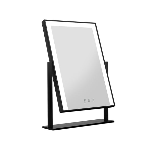 NNEDSZ Hollywood Makeup Mirror With Light LED Strip Standing Tabletop Vanity