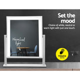 NNEDSZ Hollywood Makeup Mirror with Dimmable Bulb Lighted Dressing Mirror