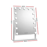 NNEDSZ Hollywood Makeup Mirror with 15 Dimmable Bulb Lighted Dressing Mirror