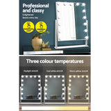 NNEDSZ Hollywood Makeup Mirror with 15 Dimmable Bulb Lighted Dressing Mirror