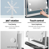 NNEDSZ Hollywood Makeup Mirror with 15 Dimmable Bulb Lighted Dressing Mirror