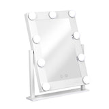 NNEDSZ LED Standing Makeup Mirror - White