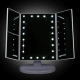 NNEDSZ LED  Tri-Fold Make Up Mirror