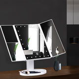 NNEDSZ LED  Tri-Fold Make Up Mirror