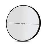 NNEDSZ Round Wall Mirror 50cm Makeup Bathroom Mirror Frameless