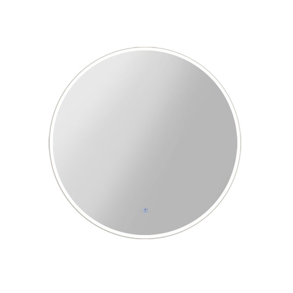 NNEDSZ 70CM LED Wall Mirror With Light Bathroom Decor Round Mirrors Vintage