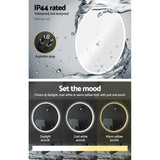 NNEDSZ LED Wall Mirror Bathroom Light 80CM Decor Round decorative Mirrors