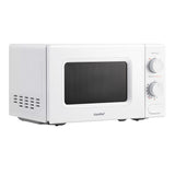 NNEDSZ  20L Microwave Oven 700W Countertop Kitchen Cooker stoneware White