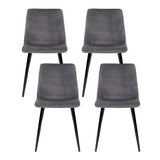 NNEDSZ Set of 4 Artiss Modern Dining Chairs