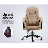 NNEDSZ  Massage Office Chair PU Leather Recliner Computer Gaming Chairs Espresso