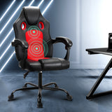 NNEDSZ  Massage Office Chair Gaming Computer Seat Recliner Racer Red