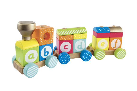NNEKG Wooden Stacking Train