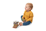 NNEKG Natural Play Book Tower Little Nursery Rhymes