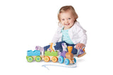 NNEKG First Play Rocking Farm Animals Pull Train