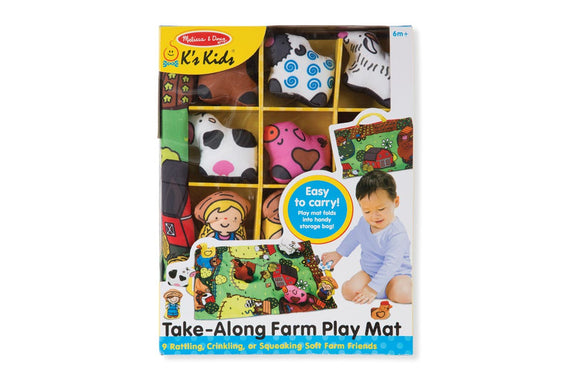 NNEKG Take Along Farm Play Mat