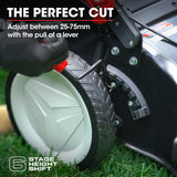 NNEMB 550CX 40V SYNC 19 Cordless Lawn Mower Kit-Fast Charger and 2x Batteries