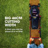 NNEMB 650CX 40V SYNC Ultra 19 Cordless Lawn Mower Kit-Fast Charger and Battery