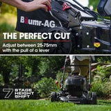 NNEMB 650CX 40V SYNC Ultra 19 Cordless Lawn Mower Kit-Fast Charger and Battery