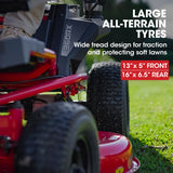 NNEMB 36 48V Brushless Electric Ride On Lawn Mower