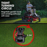 NNEMB 36 48V Brushless Electric Ride On Lawn Mower