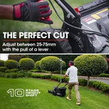 NNEMB 850CX 56V SYNC Pro 22 Cordless Lawn Mower Kit-Fast Charger and Battery