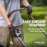 NNEMB 850CX 56V SYNC Pro 22 Cordless Lawn Mower Kit-Fast Charger and Battery