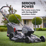 NNEMB 850CX 56V SYNC Pro 22 Cordless Lawn Mower Kit-Fast Charger and Battery