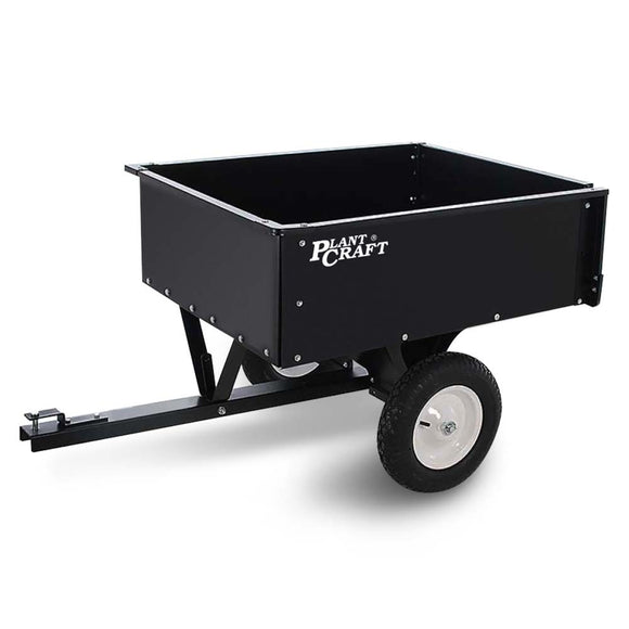 NNEMB 270kg Capacity Metal Dump Cart-for Ride on Mower