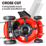 NNEMB Petrol Lawn Mower 220cc 18 4 Stroke Self Propelled-780SX