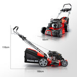 NNEMB Petrol Lawn Mower 220cc 18 4 Stroke Self Propelled-780SX
