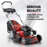 NNEMB Petrol Lawn Mower 220cc 18 4 Stroke Self Propelled-780SX