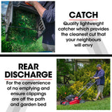 NNEMB Petrol Lawn Mower 220cc 20 4 Stroke Self Propelled-840SX
