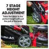 NNEMB Petrol Lawn Mower 220cc 20 4 Stroke Self Propelled-840SX
