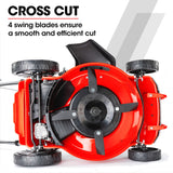 NNEMB Petrol Lawn Mower 220cc 20 4 Stroke Self Propelled-840SX