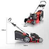 NNEMB Petrol Lawn Mower 220cc 20 4 Stroke Self Propelled-840SX