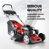 NNEMB Petrol Lawn Mower 220cc 20 4 Stroke Self Propelled-840SX
