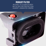 NNEMB 18 175cc Electric Start Self-Propelled 4-Stroke 4in1 Petrol Steel Deck Lawnmower-VS600e