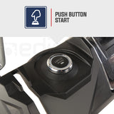 NNEMB 18 175cc Electric Start Self-Propelled 4-Stroke 4in1 Petrol Steel Deck Lawnmower-VS600e