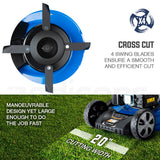 NNEMB Petrol Lawn Mower 225cc 20 4 Stroke Self Propelled-VS900
