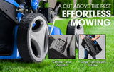 NNEMB Petrol Lawn Mower 175cc 18 4 Stroke Self Propelled-VS550